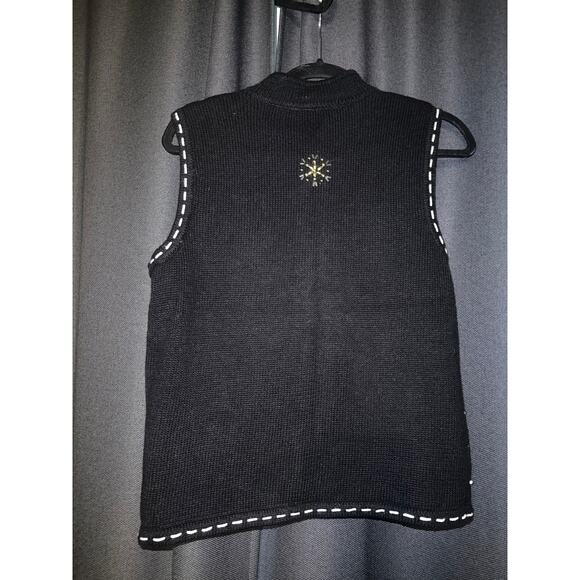 Ugly Christmas Sweater Xmas Vest Size Petite Small - Picture 3 of 3